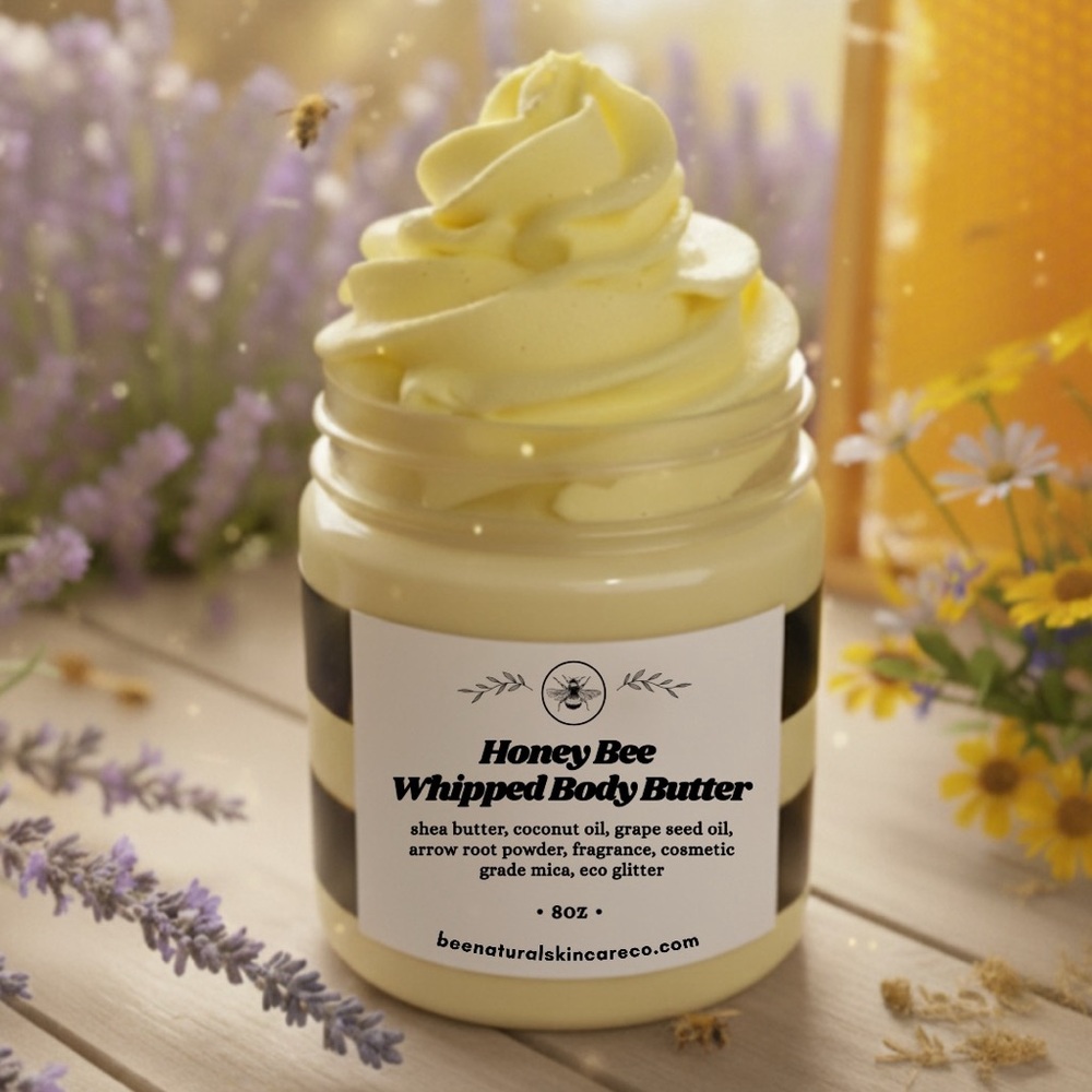 8oz Honey Bee Whipped Body Butter